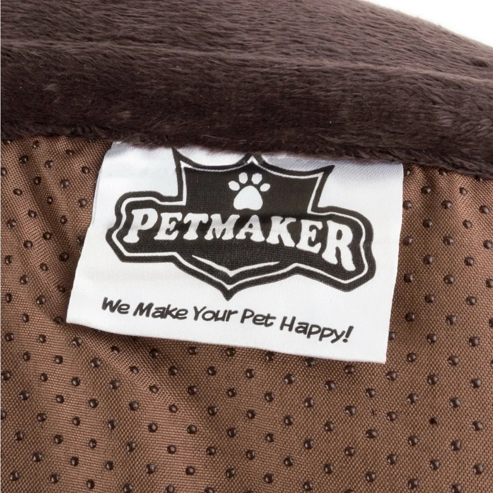 Brown Dog Sofa Protector with Bolster